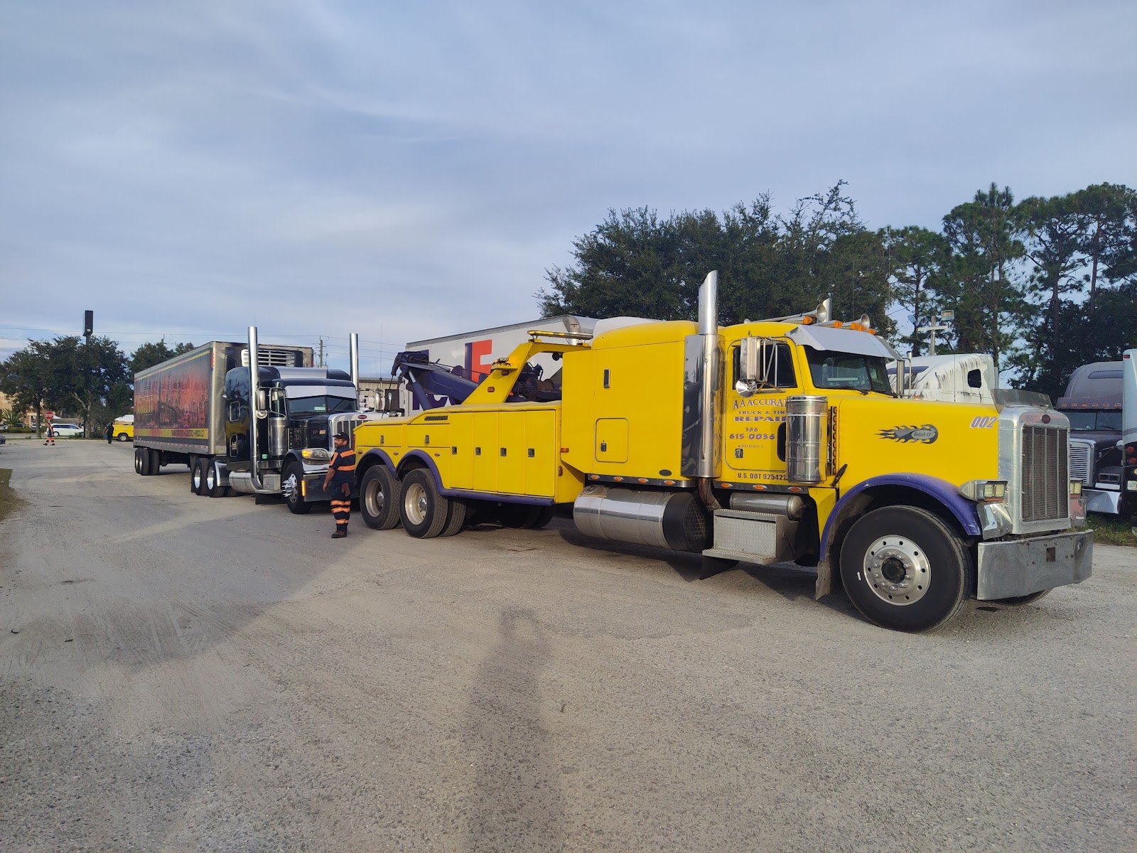 Abc Truck And Tire Repair Ltd work