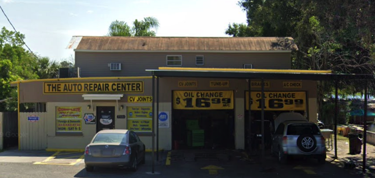 Auto Repair Center work