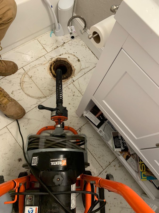Caballero Plumbing work
