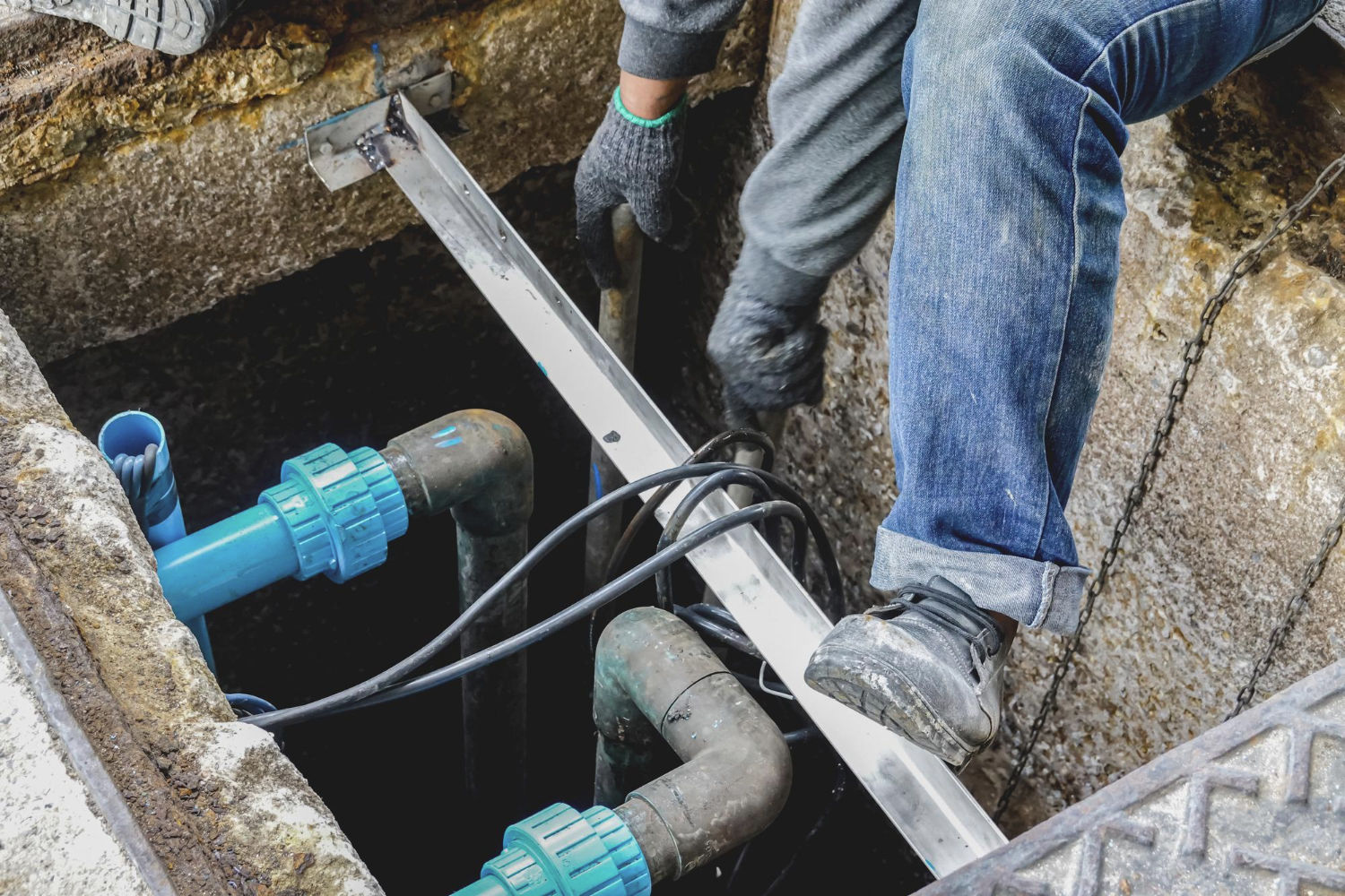 DrainGuard Septic Maintenance work