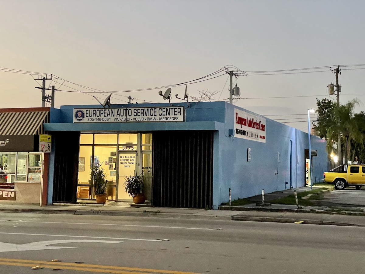 European Auto Service Center work