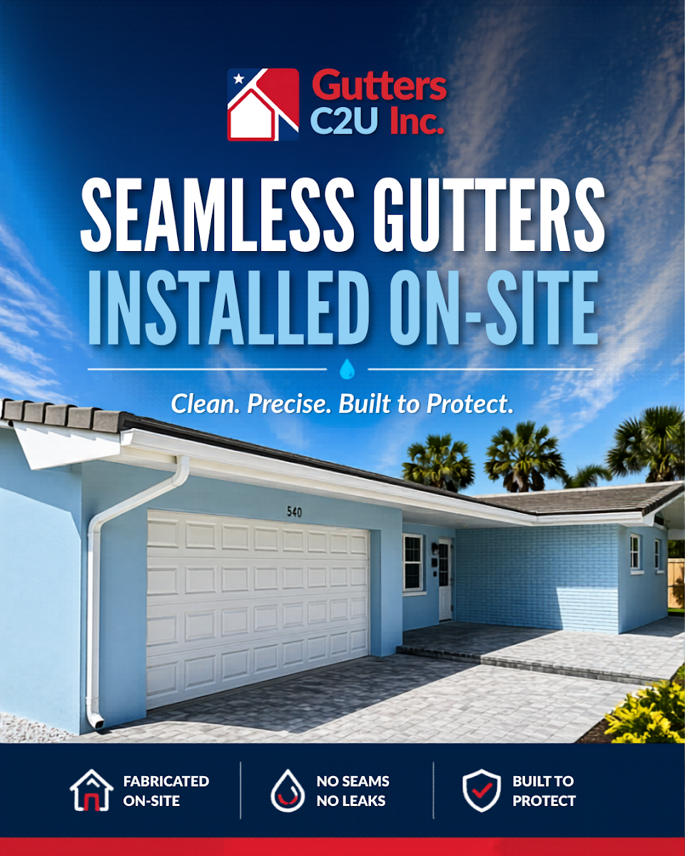 Gutters C2U Inc work