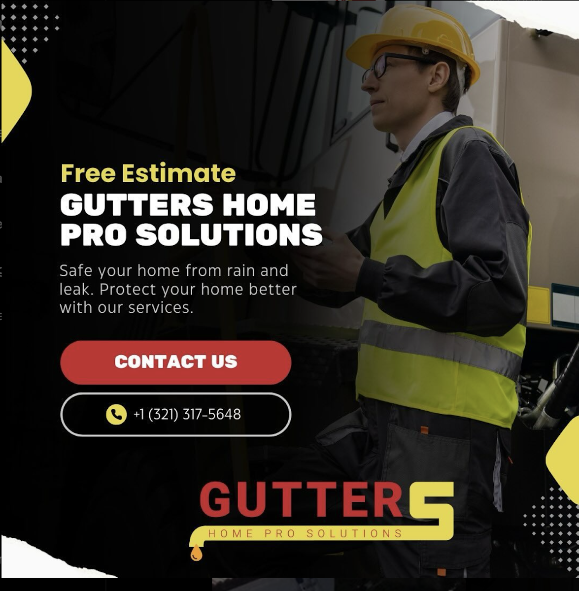Gutters Home Pro Solutions work