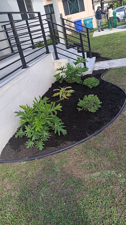 landscaping service work