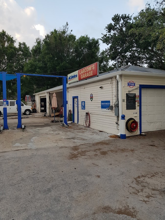 Larcom's Garage work