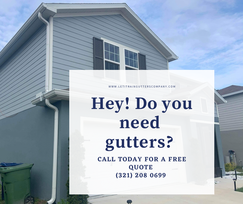 Let It Rain Gutter LLC work