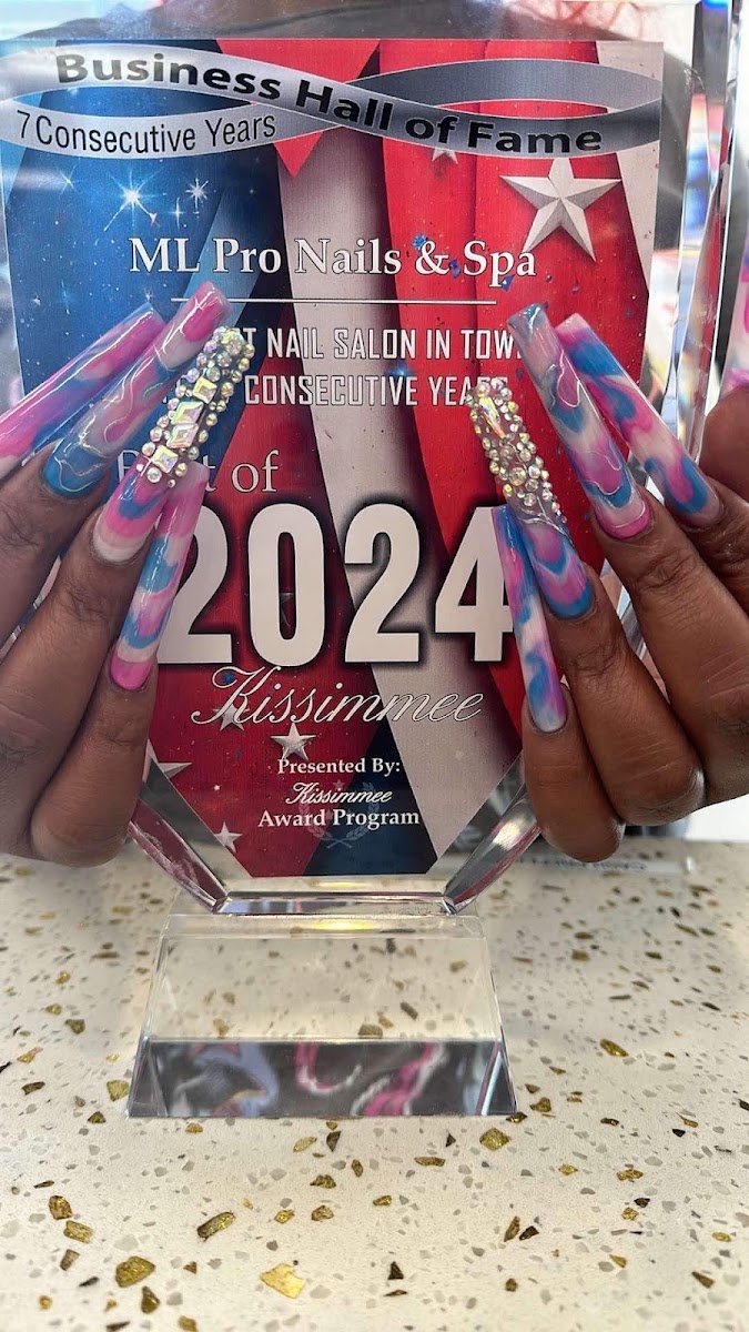 ML Pro Nails & Spa work