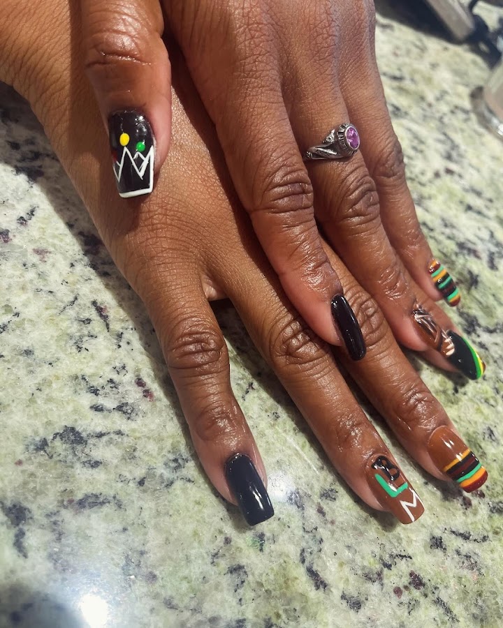 Modern nails work