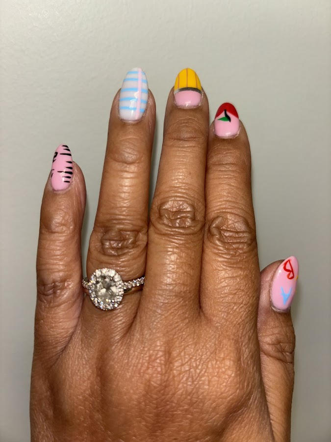 Nail Spa work