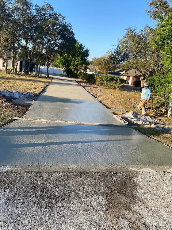 Orlando sidewalk & Driveway Inc work
