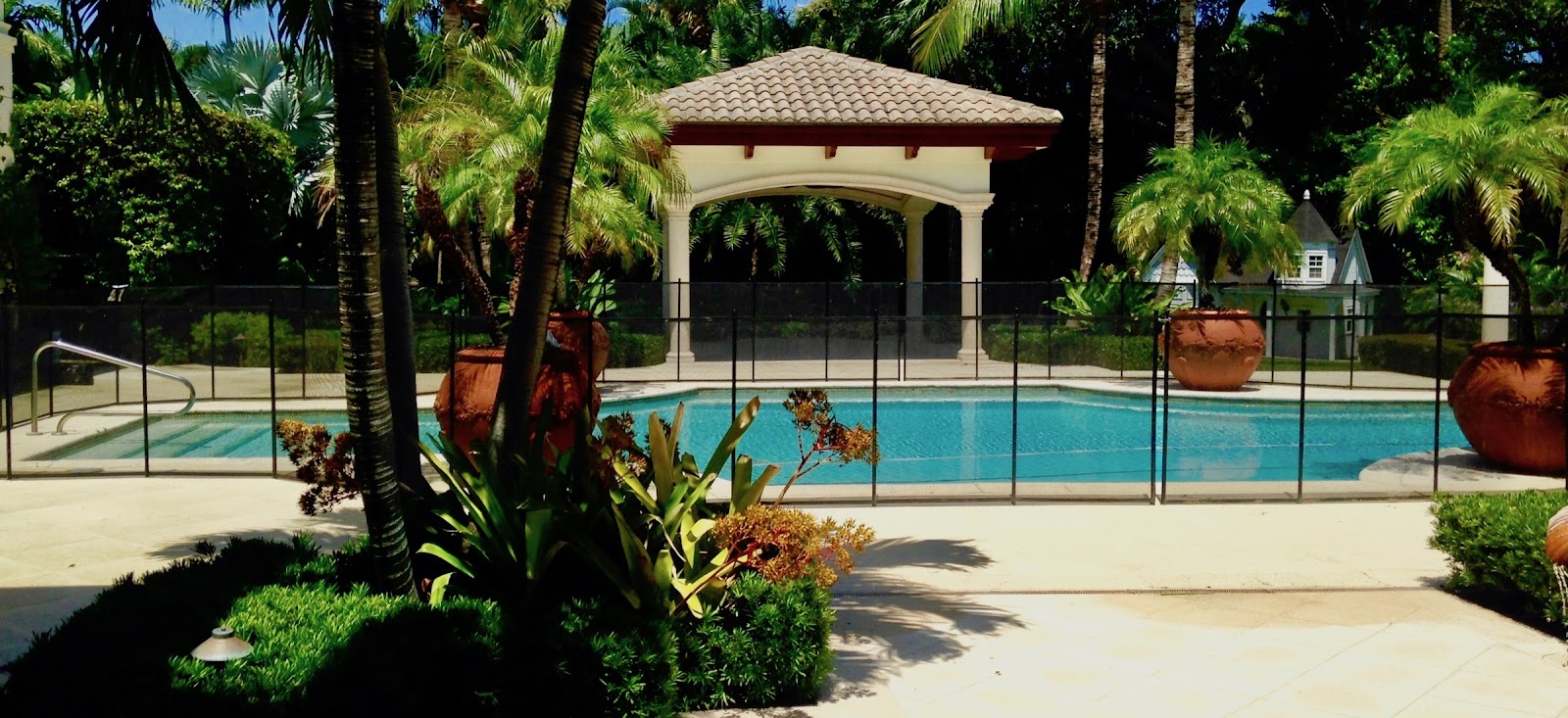 Pool Barrier Safety Fence work