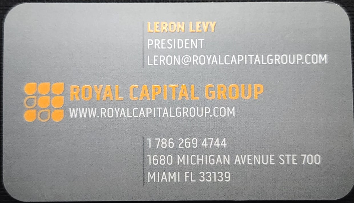Royal Capital Group Corp work