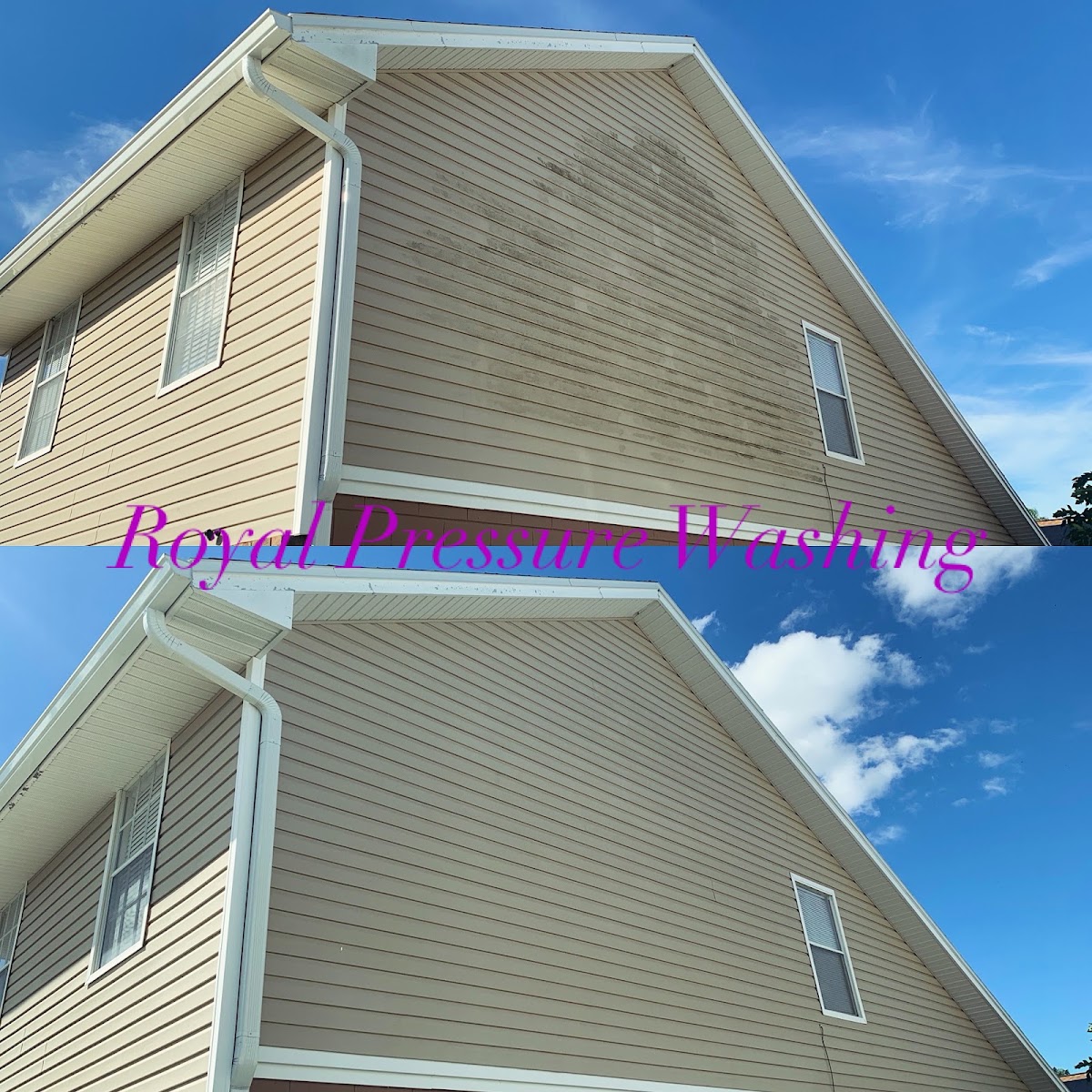 Royal Pressure Washing work