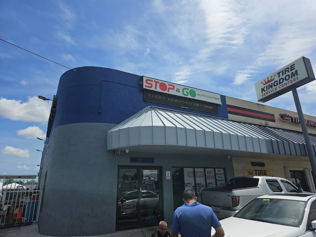 Stop & Go Auto Center work