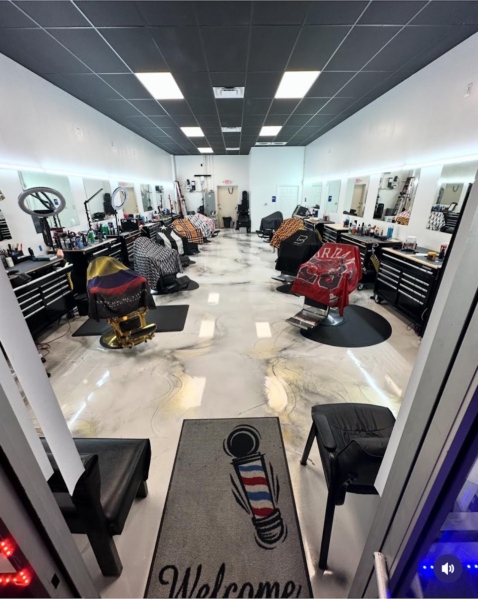 The Gentlemen’s barber lounge work